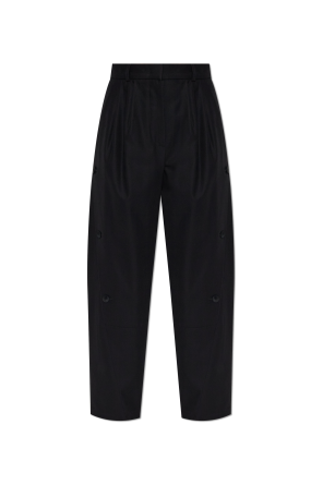 パンツ BALENCIAGA SILK PANTS Silk pajama pants in black - Balenciaga | Mytheresa